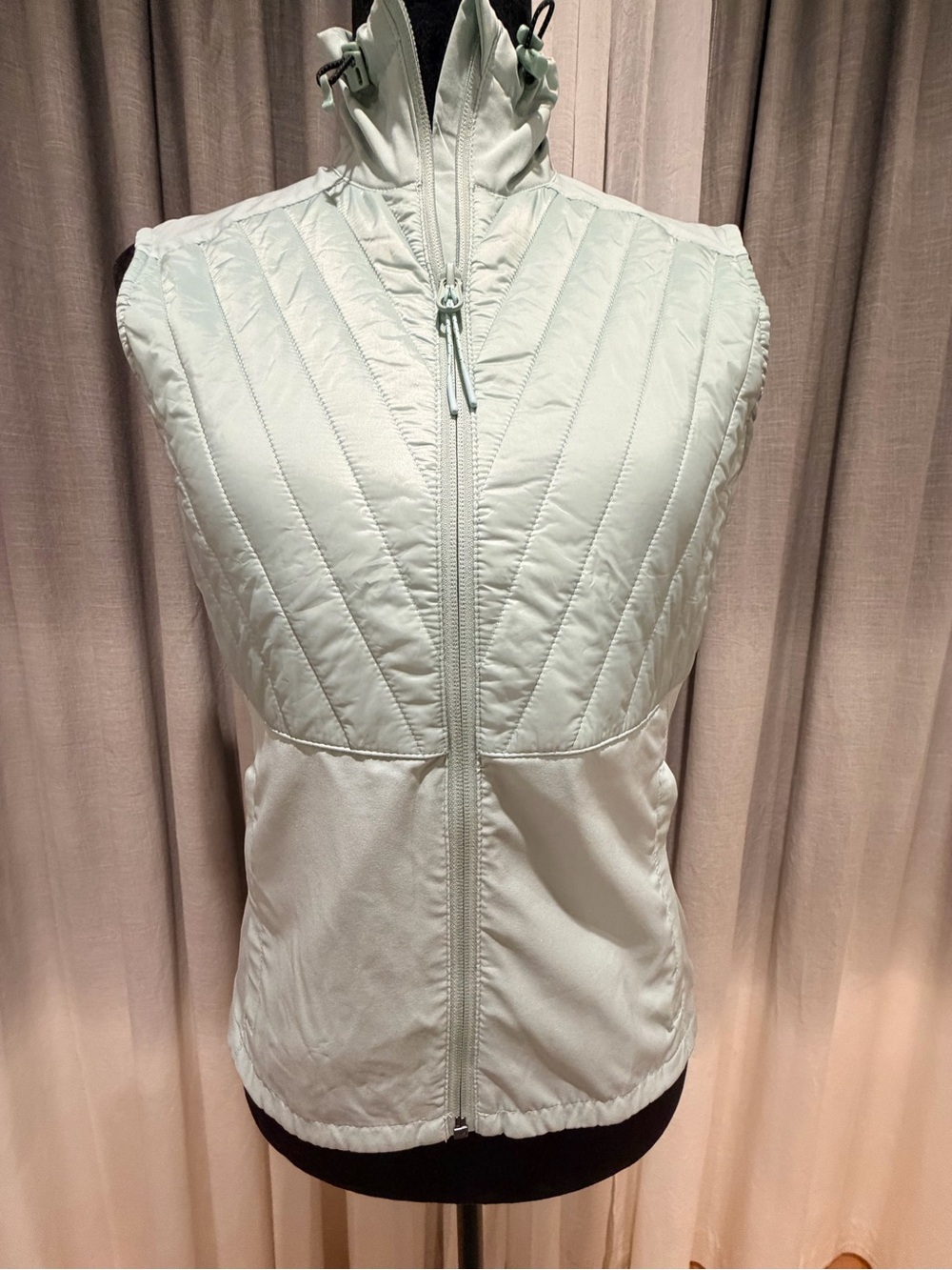 H&M Light Mint Stylish Quilted Vest